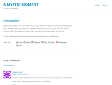 Tablet Screenshot of mysticmoment.com